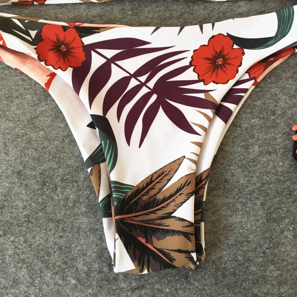 Bikini Swimsuit Swimwear Mulheres Empurre o Conjunto de Bandeau Sólido Bandeau Sold Feminino com Pad Swim Terno T200708