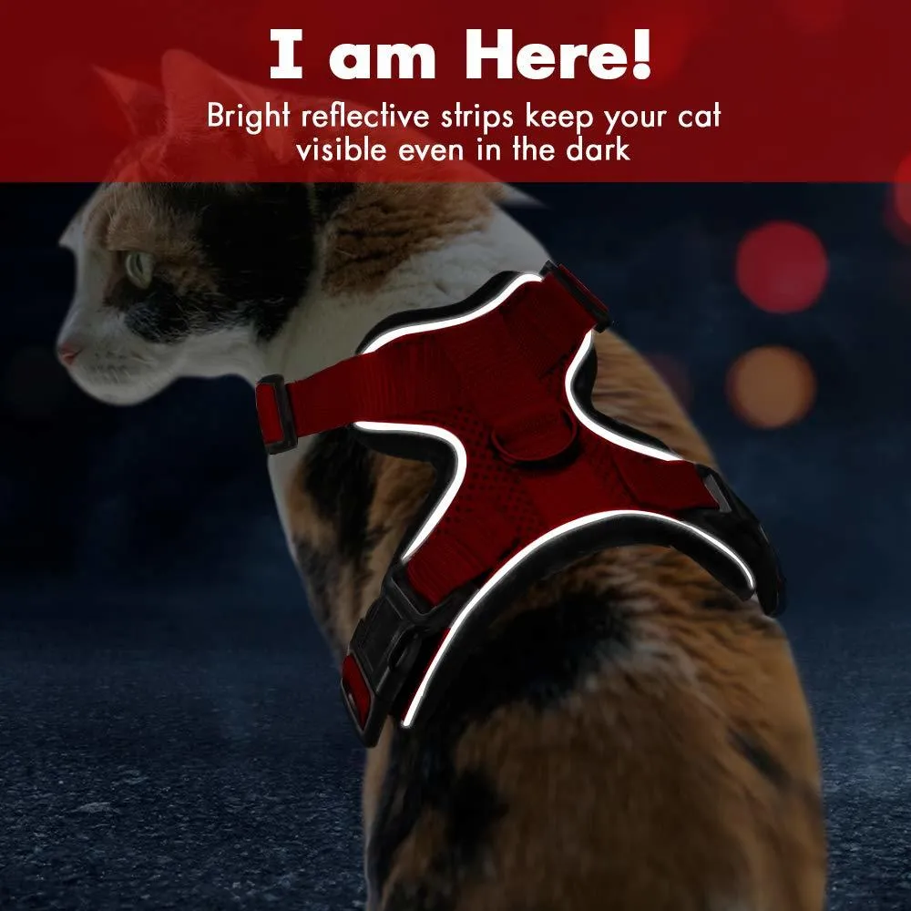 LJ201225 Reflective Cat Harness And Leash Set Soft... From Cong08, $10. ...