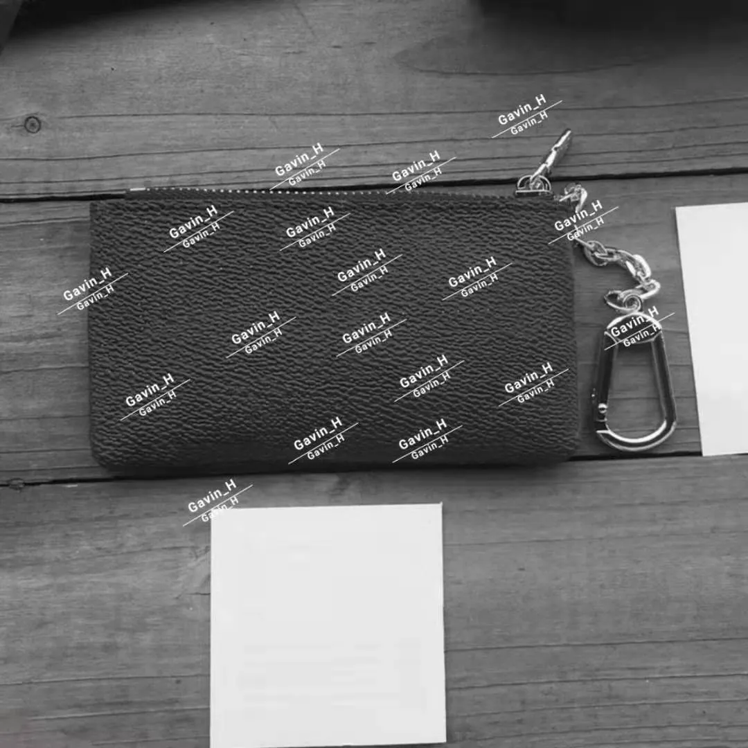 Men de femme porte-clés support de carte à bagages Mini portefeuille Sac de portefeuille petit sac à main291p