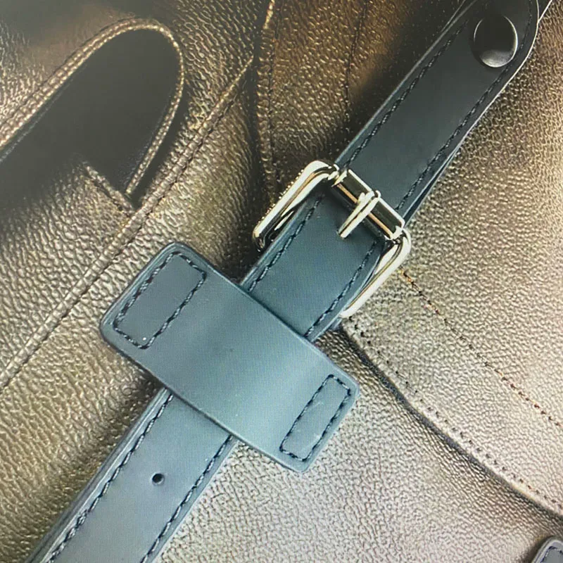 Designer -Rucksacktasche große Kapazität für Männer Fahrt Bag Hochqualität klassische Blumenmann -Rucksäcke Taurillon Leder Travel307d