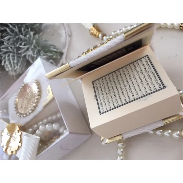 30 peças shppng-mini alcorão e tasbh-eu casamento islâmico muçulmano hajj presentes do alcorão 10272546