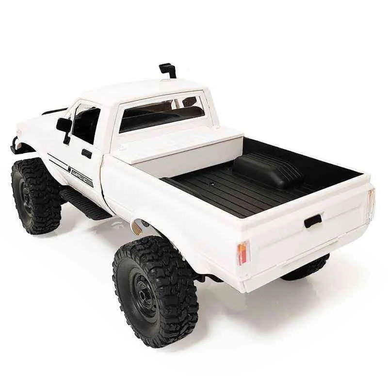 Wpl c241 escala completa rc carro 116 2 4g 4wd rock crawler elétrico buggy caminhão de escalada led luz onroad 1 16 para crianças presentes brinquedos 2208520359