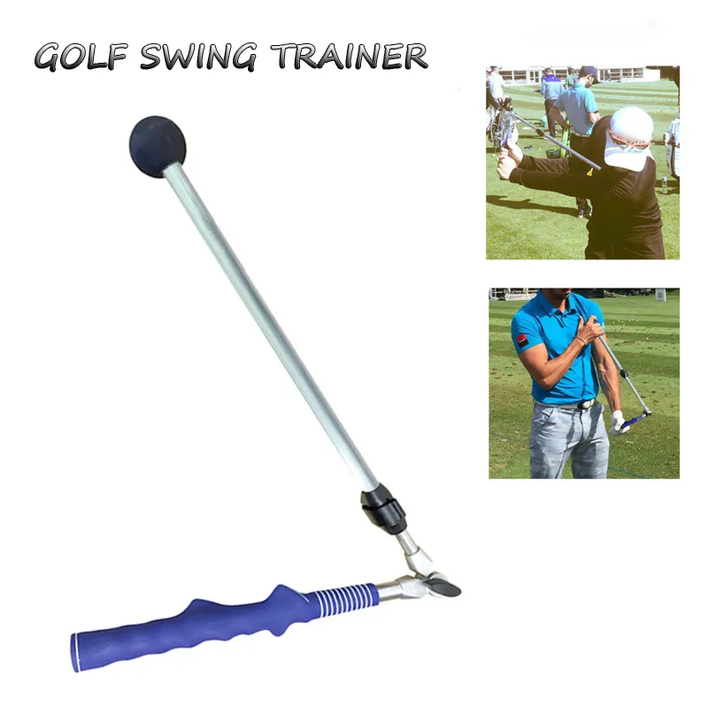 Outdoor Golf Swing Trainer Golf Accessories Training Aids Posture Corrector Foldable Swing Sports Training Tools Equipment 201026