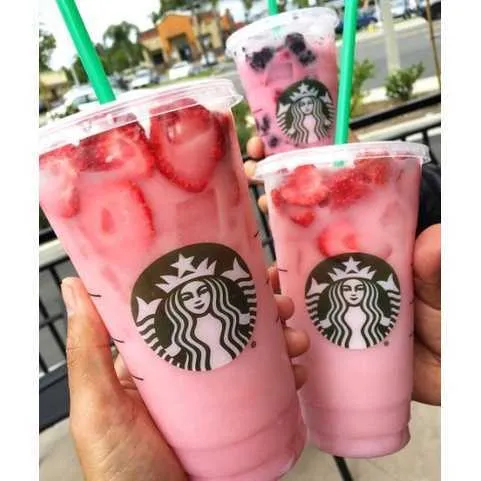 Bereit zum Versand wiederverwendbarer Starbucks-Tumbler-Farbwechsel Confetti Cold Cup Rainbow-Stroh mit Deckel-Plastikkup Cynt