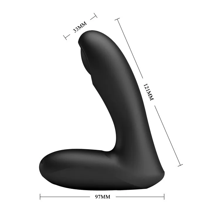 Massaggiatore della prostata maschile in silicone con controllo APP Plug pulsante anale Butt vibrante Giocattoli sexy uomo