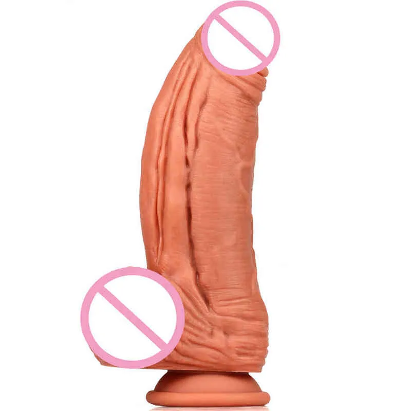 Nxy dildos anais brinquedos ruba grande garanhão sílica sílica gel real muscle muscle simulou pênis feminino masturbação diversão adulto produtos 0225