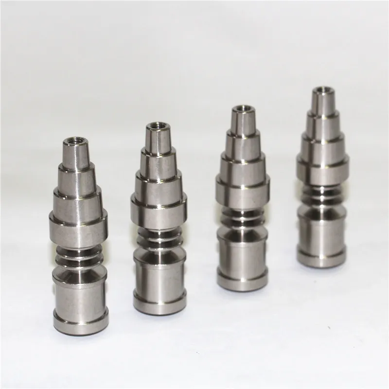 Handwerkzeuge Dab 6 in 1 Domeless Titanium E Nail Fit 20mm Heizspule Rohr Glas Aschefänger für Bong2680