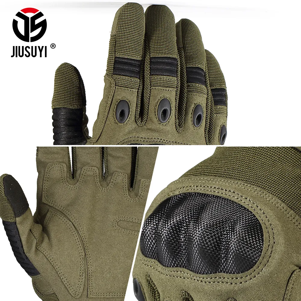 TouchScreen Military Tactical Gloves Army Paintball Shooting Airsoft Combat Anti-Skid Hard Knuckle Full Finger Gloves Men Women Y2313S