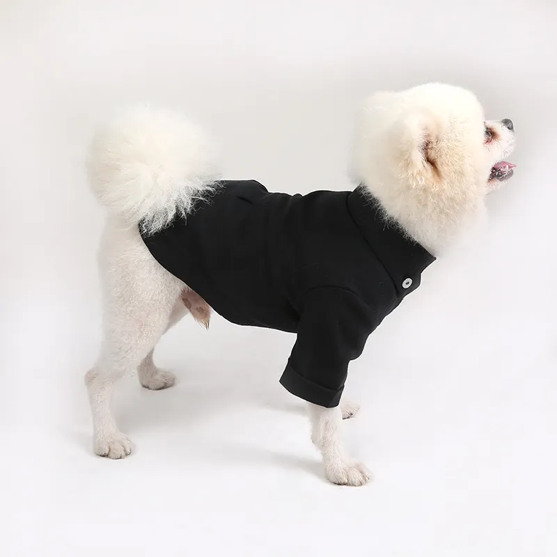 Dog Hoodie Pomeranian valpkläder Cotton Yorkshire Terrier 201029