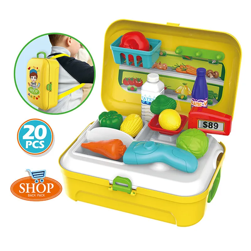 Детский миниатюрный кухонный пластик притворяться, играйте в еду, детские игрушки с музыкой легкие дети, кулинария для девочек, игры LJ201211