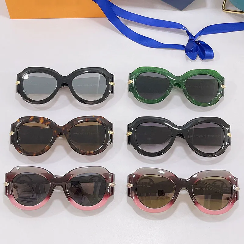 Sunglasses Z1132E thick gradient color frame tortoiseshell sunglasses men or women trend brand glasses beach party vacation design197f