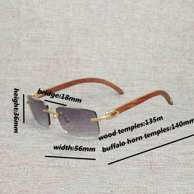 2024 10% de réduction sur le concepteur de luxe Nouveaux lunettes de soleil pour hommes et femmes 20% sur le doigt tout-correspondant Buffalo Horn Random Square Natural Wood pour les clubs d'équitation Retro Gafas 012n