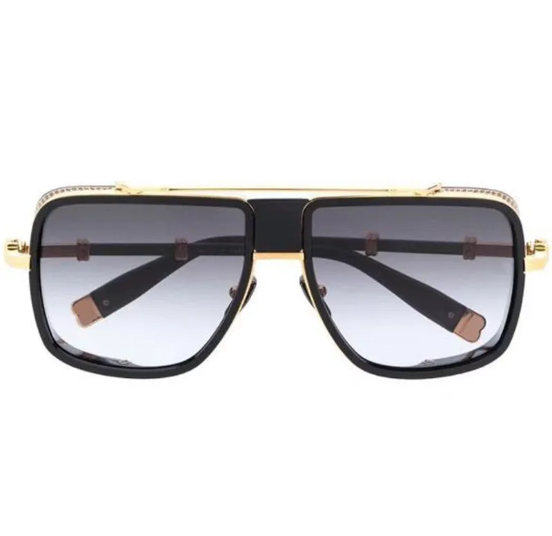 Occhiali da sole da uomo di nuovo design alla moda BPS-104 delicata montatura quadrata occhiali da sole con protezione UV400 estiva stile generoso e popolare2740