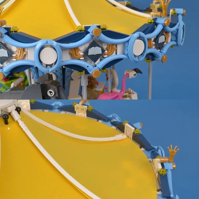 Bloque Creador Amusement Park Instalaciones de entretenimiento Blocks Ladrillos Juguetes Regalo de Navidad 10257 Kit de modelo