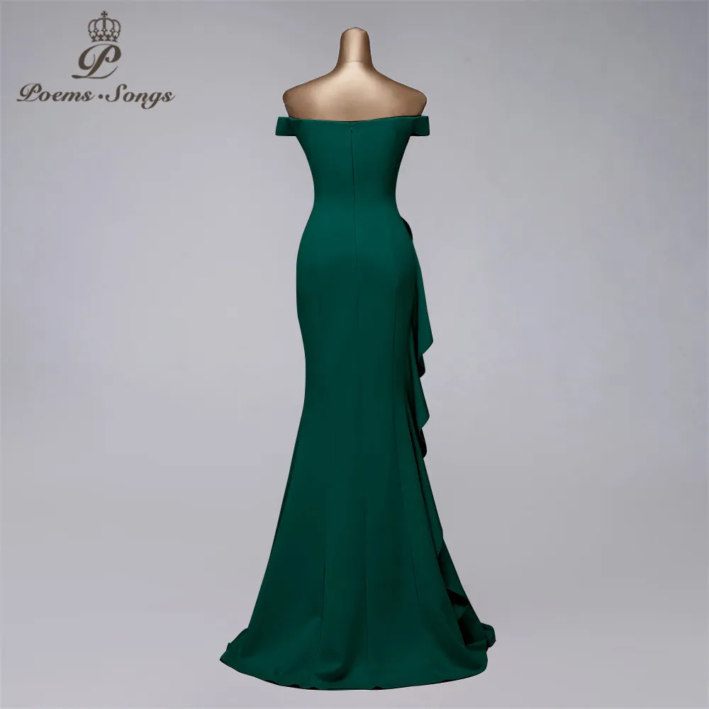 Belles nouvelles robes de soirée couleur bonbon gree robe robes de bal sirène vestidos de fiesta de noche femmes robe élégante 201113