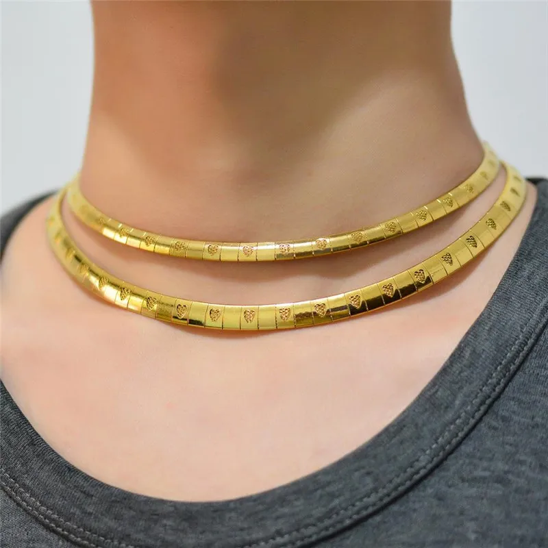 Moda Mulheres de Chain de Chain de Chain de aço inoxidável Colar de forma de coração para corrente de cobra com pulseira de joias de garotas largura de jóias 8mm Cy13311u