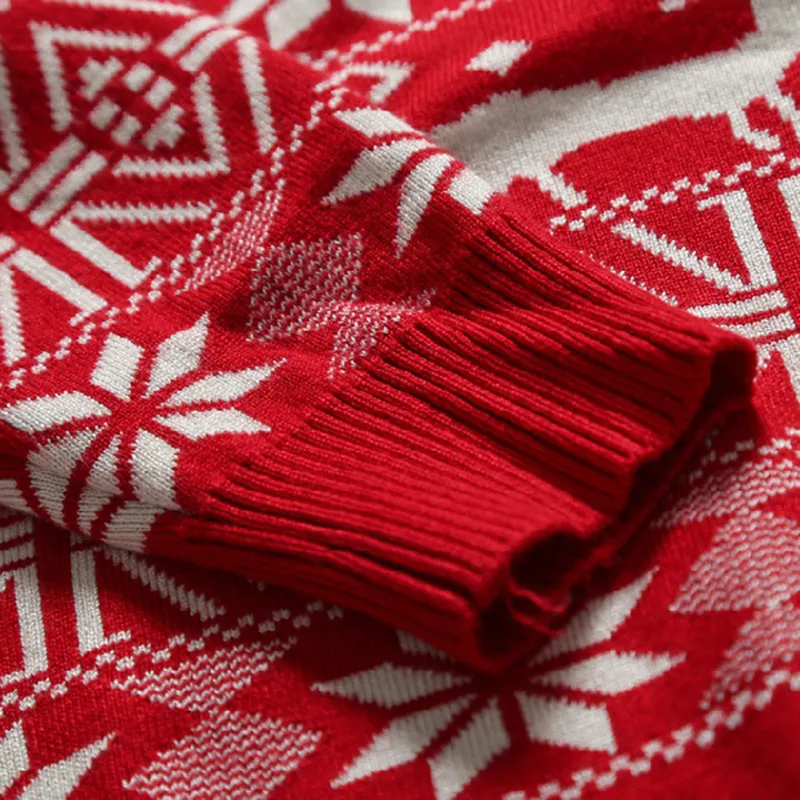 Puimentiua estilo de Natal Homem Men outono do inverno Sweater veado impresso com manga longa espessa blusas de deco