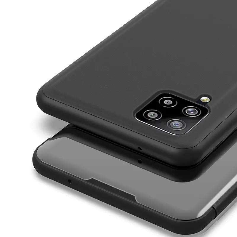 Fundas para Samsung Galaxy A42 A52 A72 A12 A22 A32 Smart Mirror Flip Phone Case para S20 S10 S9 S8 Plus Note 8 9 10 20 Ultra Holder Cover