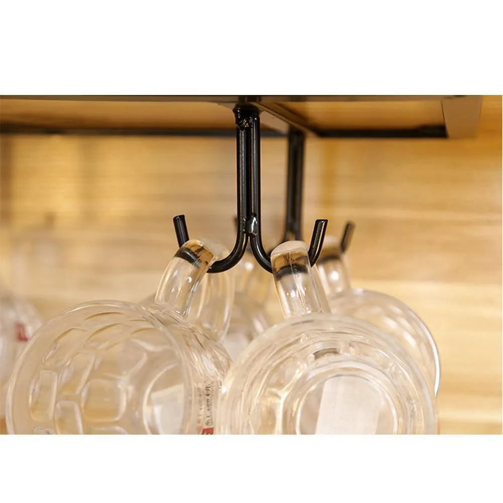 Lanlan Iron Hanging Rack for Mug Glass Coffee Cup Storage T200506