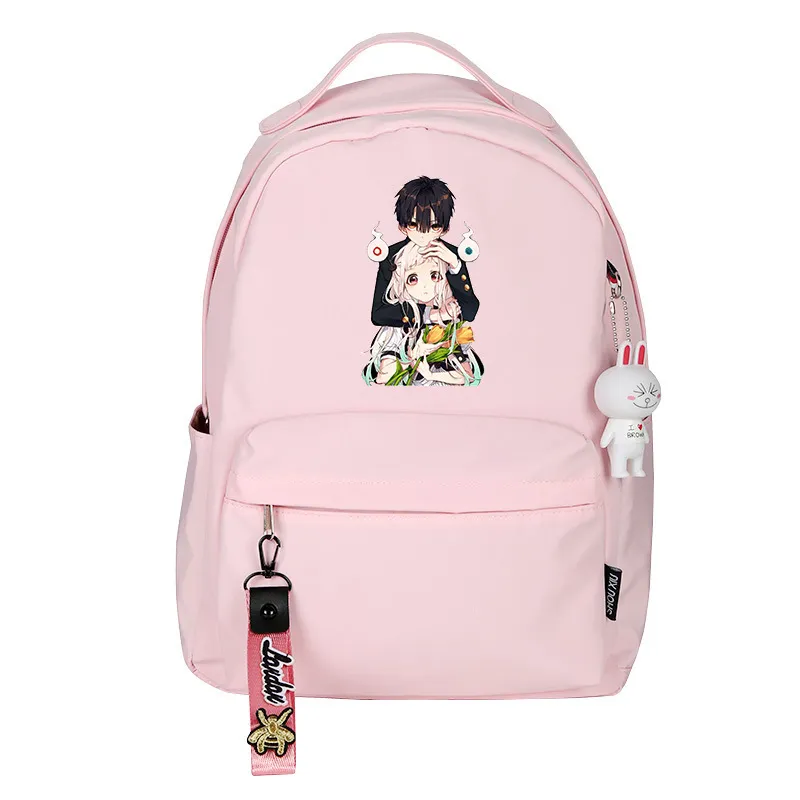 アニメトイレバウンドJibaku Shounen Hanakokun Cosplay Backpack Laptop Travel Rucksack Gift Student School Scholled Bag Outdoor 20119036055