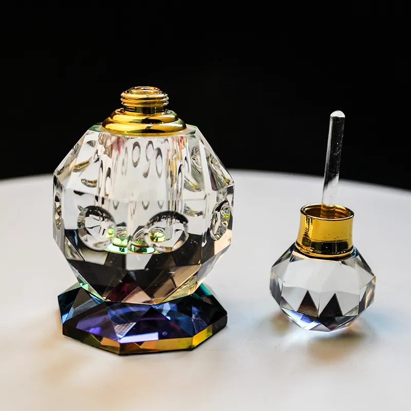 Frascos de perfume de cristal egípcio antigo, frasco inteiro de 3ml para decoração de casa, lembranças de casamento, presente de dia dos namorados 1027247c