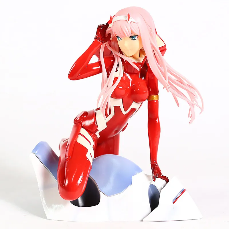 Anime Darling Darling in the Franxx Figur Zero Dwa 02 Redwhite Ubrania Sexy Girl