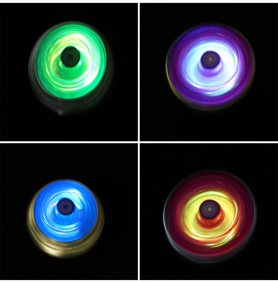 Beyblades explosão com luz led brinquedos de fusão de metal para meninos emitindo giroscópio topos giroscópio arena clássico crianças presentes lj2012163567277