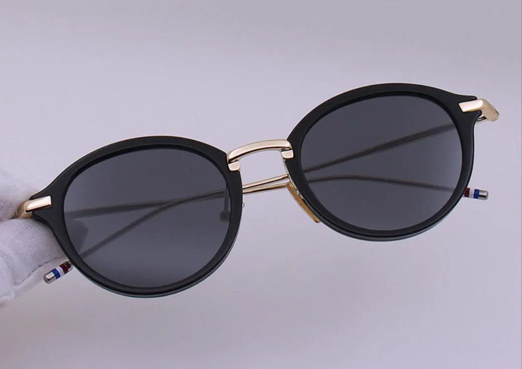 Nuevas gafas de sol ópticas con montura tb011 49-21-150 mm Plank Gafas de sol redondas Anteojos tb 011 Mujeres Hombres Gafas Marcos para miopía con origi271C