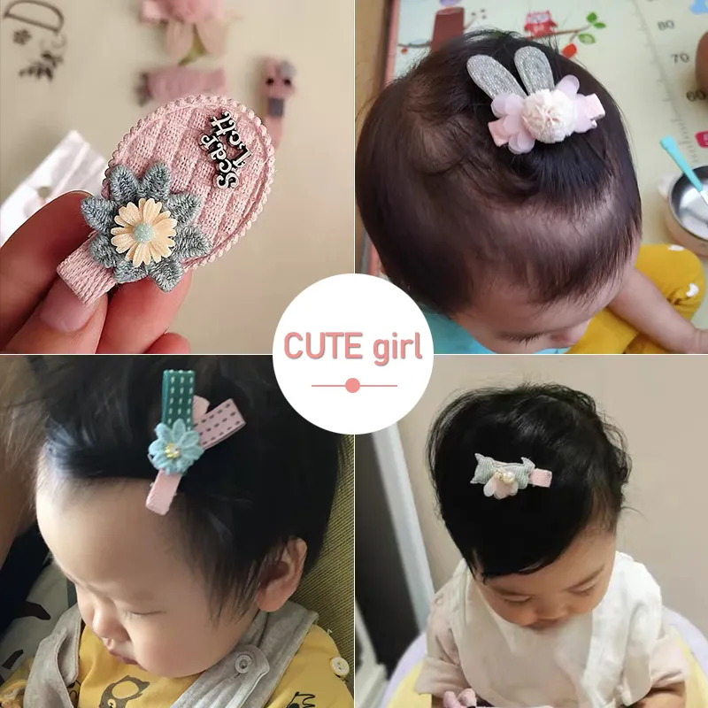 New clipa set cute girl animal clip regalo di compleanno bambini accessori capelli bambini Copricapo