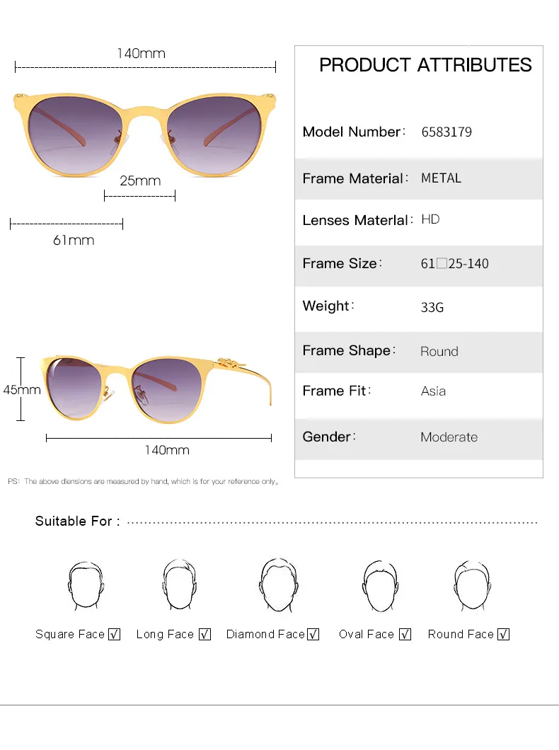Gafas de sol vintage enteras para mujer con bolsa, vigas gemelas, gafas redondas, diseñador de marca, gafas de sol con montura metálica, gafas de sol mu191f