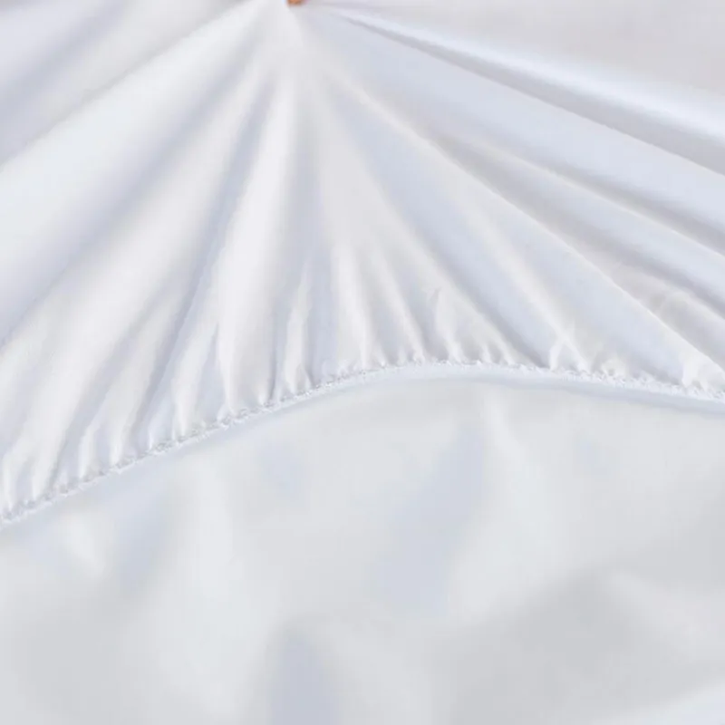 White Bedspread Waterproof Mattress Cover Home el Couvre Lit Sheet TwinFullQueenKing Size Y200417