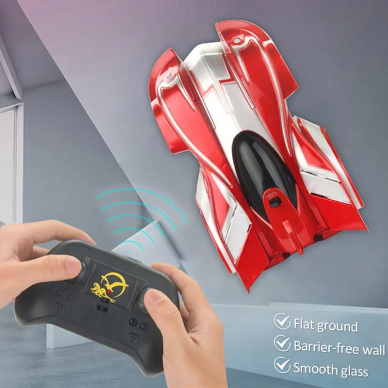 2019 plus récent RC mur escalade voiture jouet télécommande Anti gravité plafond voiture de course électrique jouets Machine Auto RC voiture pour les enfants