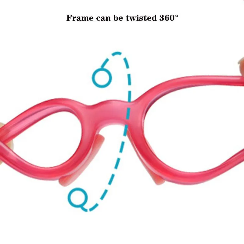 Gafas antiluz azul de alta calidad para niños, gafas de silicona con marco suave, gafas de ordenador para niños y niñas 272n