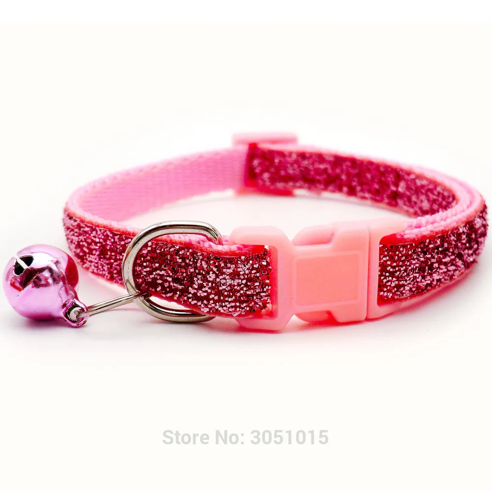 Collari cani regolabili all'ingrosso Pet With Bells Charm Collar cagnolini gatti forniture LJ201112