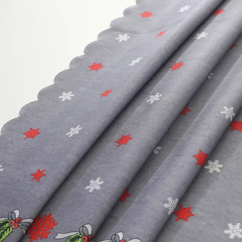 Rectangle de Noël imperméable à l'eau lavable nappe anti-déversement tissu décoratif résistant aux taches pour salle à manger meilleur LJ201216