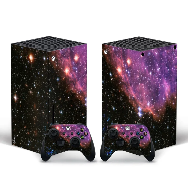 Capa adesiva para Xbox Series X Controller Skin Decal Cover para console Xbox Series X e 2 controladores Y1201284S