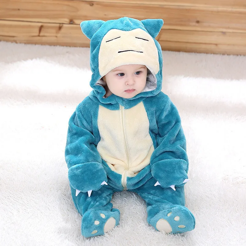 Saileroadかわいいハスキー犬Kigurumi Baby Kids Cartoon Animal Cosplay Costume Wart Soft Flannel Onesieかわいい犬パジャマボディスーツF15845439