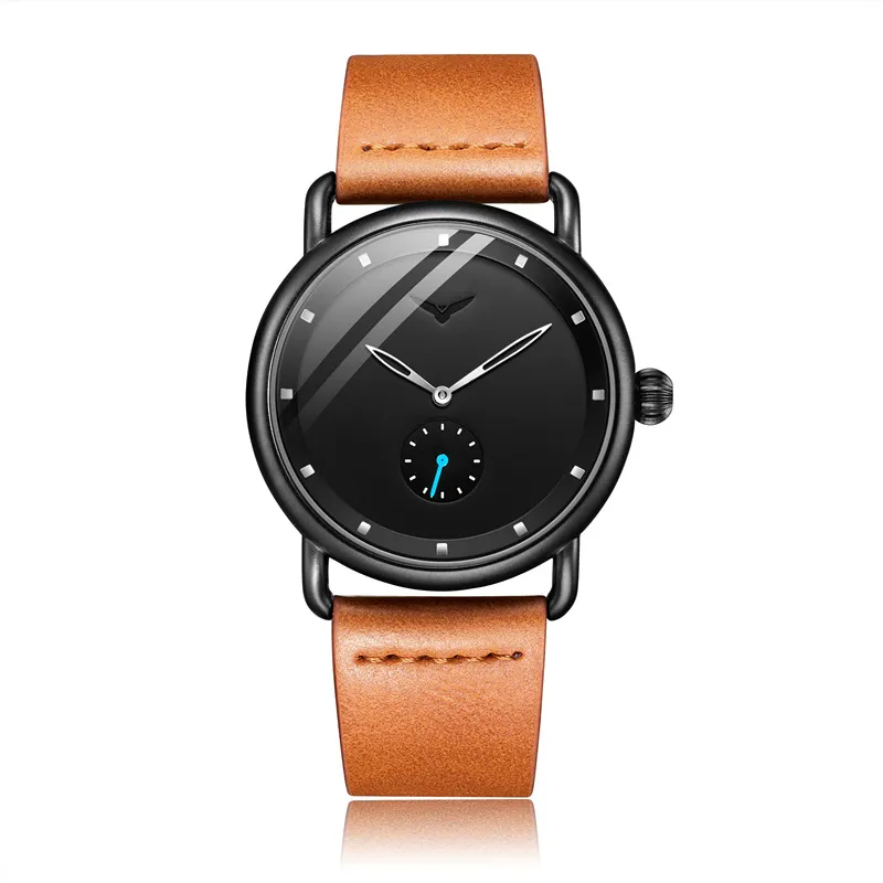 Amazon Amazon giapponese popolare di fascia alta semplice ed elegante casual da uomo orologio da polso al quarzo da uomo