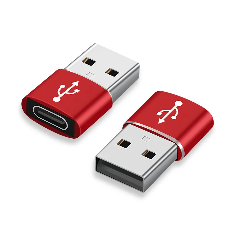 Legierung USB-Stecker auf Typ-C-Buchse OTG-Adapter USB-C-Konverter für Xiaomi Nexus 5x Oneplus 3 2 Typ-C-Datenladegerät