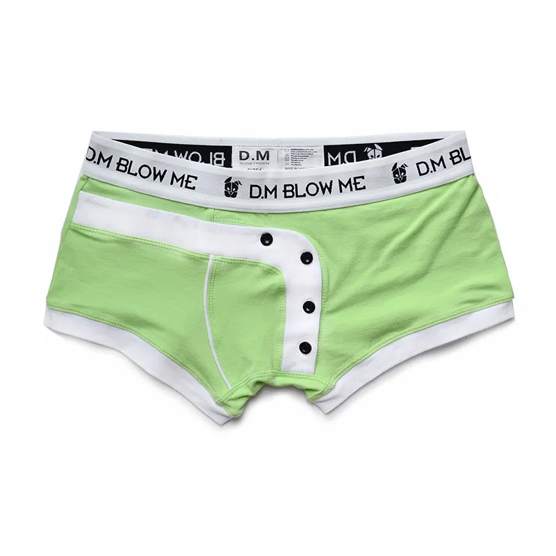 MERVORE METTERIO MEDAGGIO GAY UNDAGGIO ROPA INTERNI PROPRIETÀ DELL'OMBRE INTERNO BOTTONHORTS UOMINO BOXER LOASTANTE PARA HOMBRE CALZONCILLO HOM334M