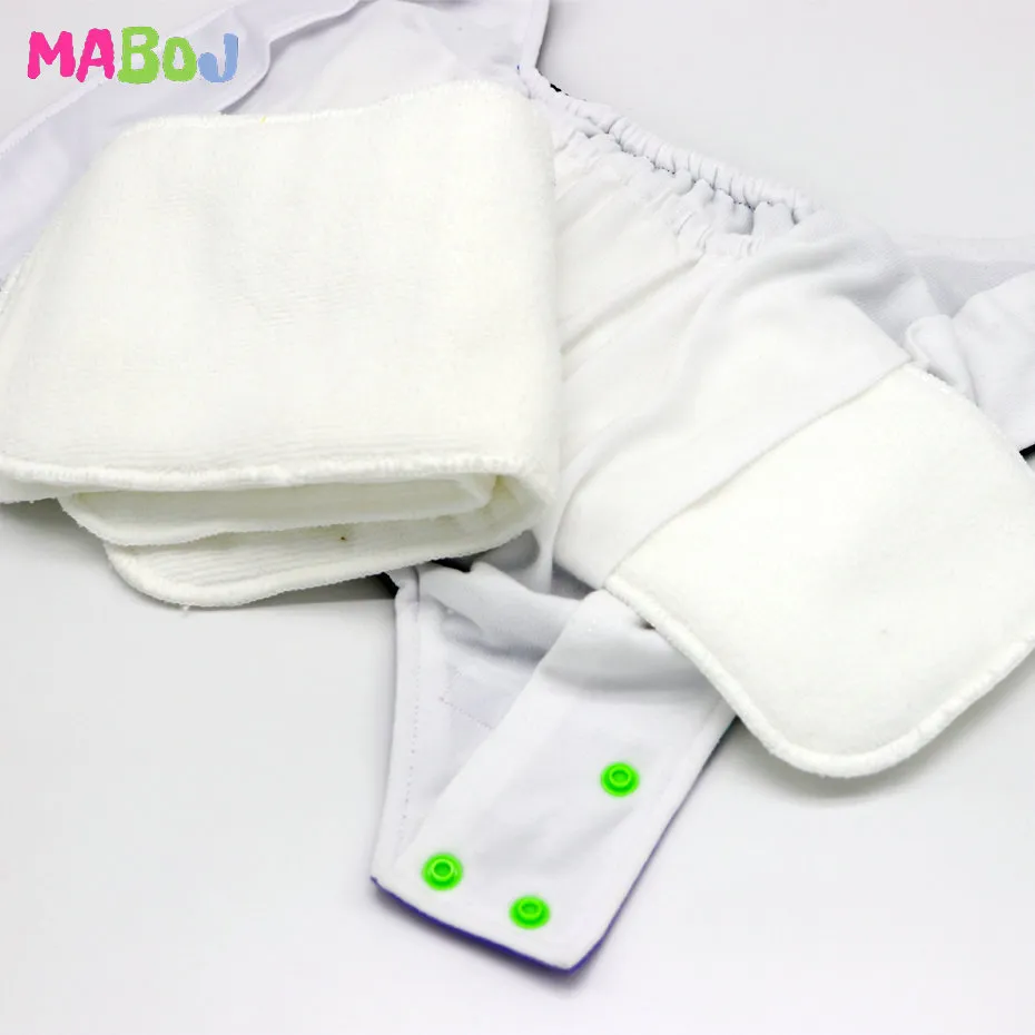 حفاضات إدراج Couche lavable قابل للغسل قابلة لإعادة الاستخدام حفاضات الطفل القماش جيب الحفاض إدراج ستوكات 3 طبقات ادخال 201117