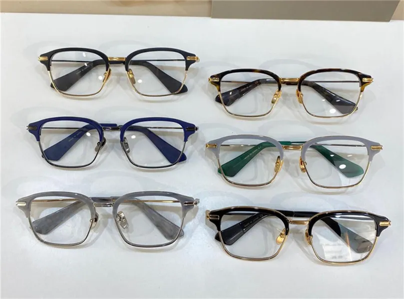Nouveau design de mode hommes lunettes optiques TYPOGRAPH K or cadre carré vintage style simple lunettes transparentes de qualité supérieure clair le293l
