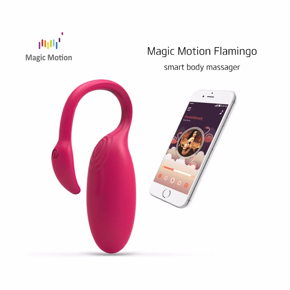 Magic Motion Smart App Bluetooth Vibrator Sex Toy for Woman Remote Control Flamingo Clitoris GSpot Stimulator Vagina Massager Q116301077