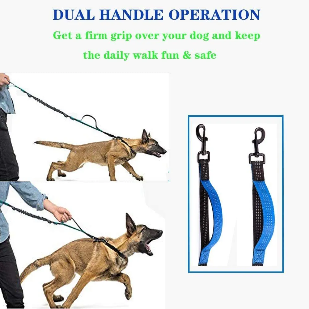Running Dog Leash Nylon Hand Freely Pet Products Dogs Harness Collar Jogging Lead Adjustable Waist Leashes Traction Belt Rope 201104