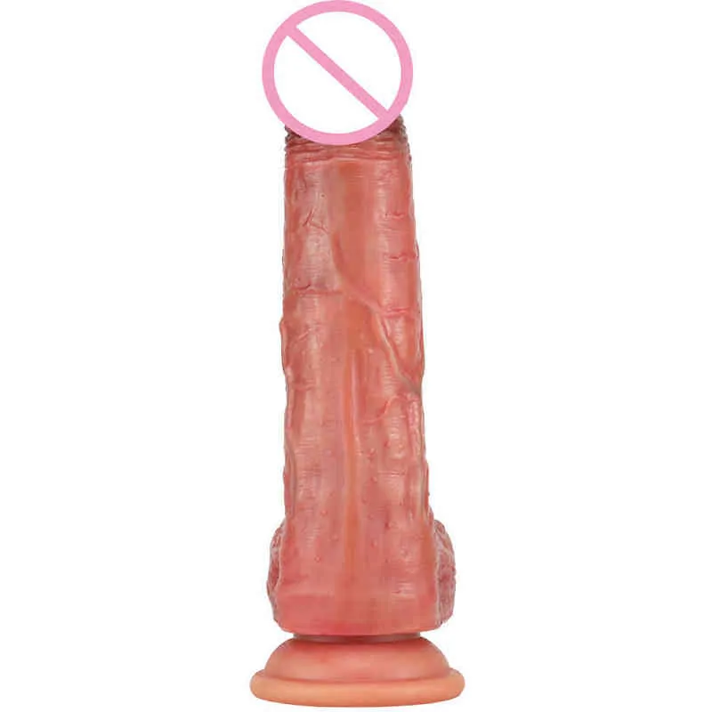 NXY Dildos Anal Toys Zhenjiba No 7 Female Masturbation Device Liquid Silica Gel Artificial Adult Sex Products 0225