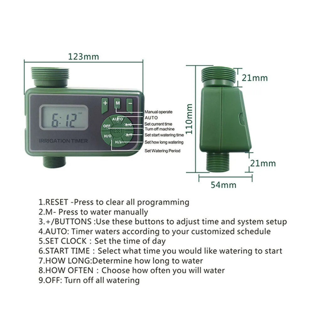 25m DIY DRIP IRRigation System Automatisch waterafbeelding Irrigatiesysteem Kit Garden Slang Micro DRIP Watering Kits Verstelbare DRIPPer T200530