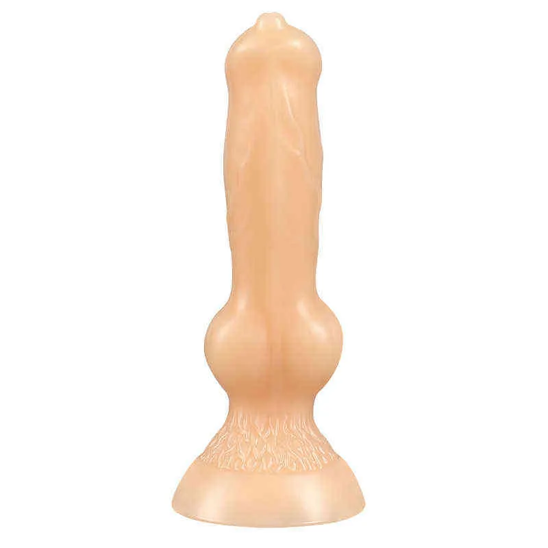 NXY DILDOS ANAL Zabawki PVC Sztuczny Root Penis Plug Masturbacja Urządzenie dla mężczyzn i kobiet Soft False Fun Backyard Produkty dorosłych 0225