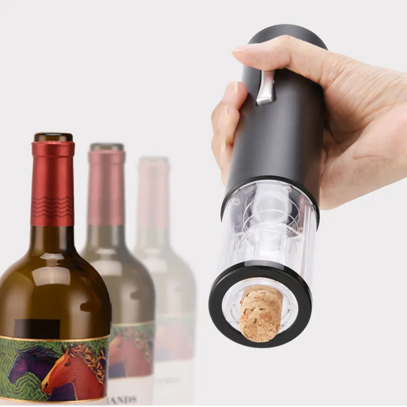 Apribottiglie automatico vino elettrico Taglierina fogli domestici portatile Accessori da cucina elettrici Gadget Apribottiglie 201201