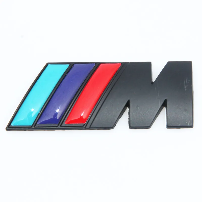 NOUVEAU M power Series Logo Autocollant Emblème Badge Chromé 1 3 4 5 6 7 E Z X M3 M5 M6 Mline pour BMW M QC655629346