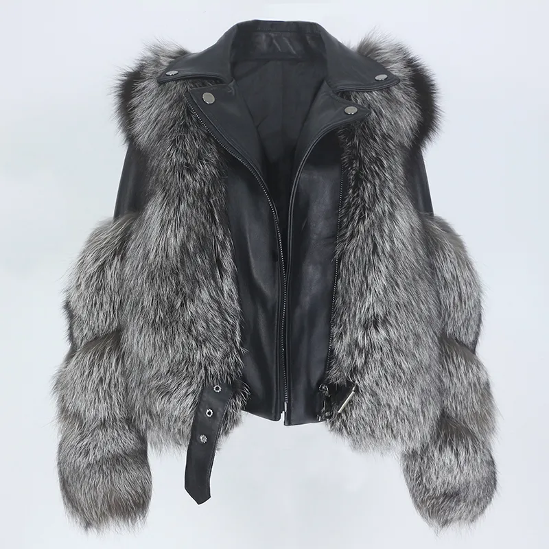FUR FUR FUAX MENINA BONITA prawdziwa kamizelka płaszcza zimowa kurtka Kobieta naturalna oryginalna skórzana odzież wierzchnia Lokomotywa streetwearu 220929